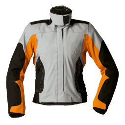 BMW Jacke Streetguard 3 ,,Schwarz/Grau/Orange
