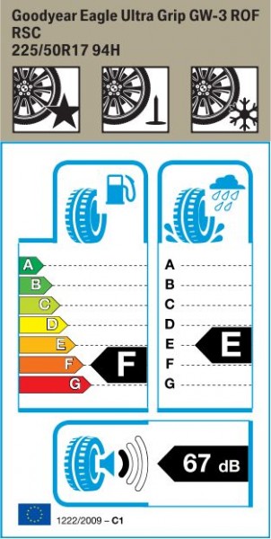 Goodyear Eagle Ultra Grip GW-3 ROF