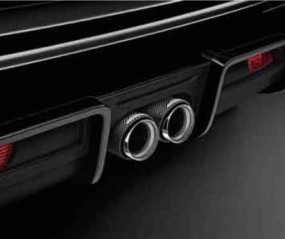 JCW Endrohrblende Carbon (SET)