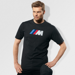 M Herren Fan T-Shirt ,,Schwarz"