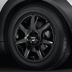 Wnterkomplettradsatz auf MINI Alufelge