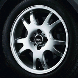 Wnterkomplettradsatz auf MINI Alufelge