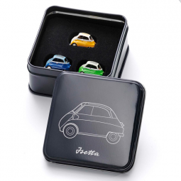 Isetta Box (3 Stück in einer Geschenkebox aus Metal)