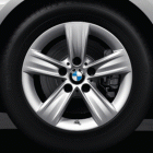 Winterkomplettradsatz auf BMW Alufelge