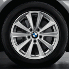 Winterkomplettradsatz auf BMW Alufelge