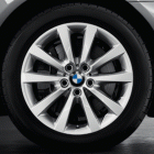 Winterkomplettradsatz auf BMW Alufelge