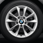 Winterkomplettradsatz auf Alufelge