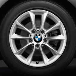 Winterkomplettradsatz auf Alufelge